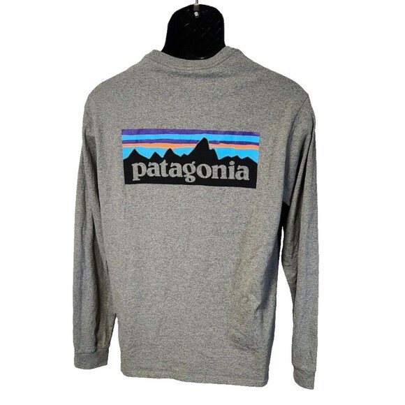 Patagonia Shirt Men's Size M | Gray Long Sleeve Crew Neck, Regular Fit, RN#51884 - Picture 2 of 9